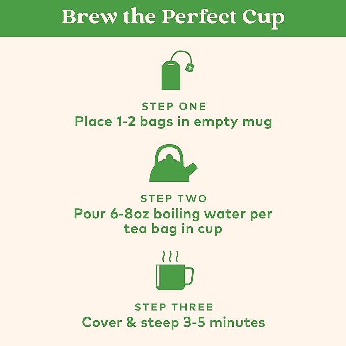 Organic India Tulsi Green Herbal Tea - Stress Relieving & Balancing, Immune Support, Adaptogen, Vegan, USDA Certified Organic, Caffeine-Free - 18 Infusion Bags, 6 Pack