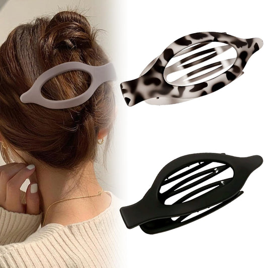 Flat Hair Clips for Women, Flat Claw Clips & Duckbill Hair Clips for Thick or Thin Hair, No-Slip Grip Hair Styling Accessories for Daily Use (Multicolor-M)