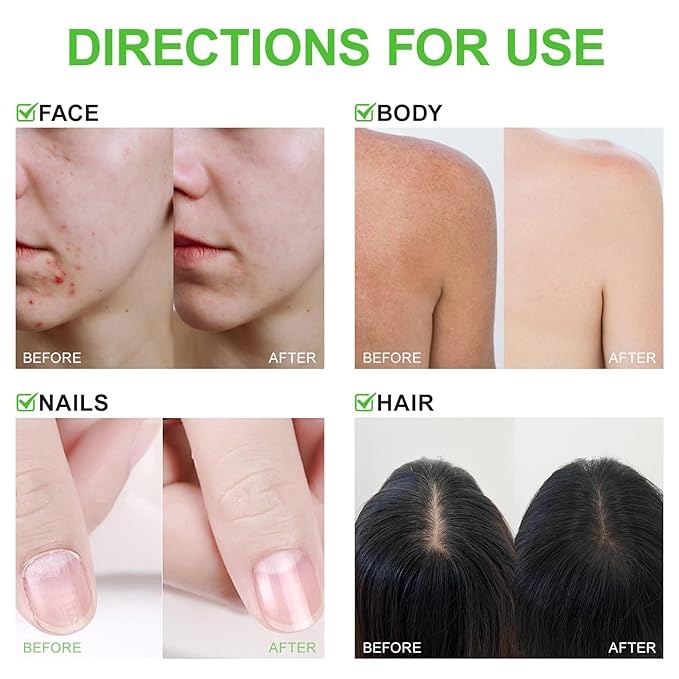 Organic Neem Oil for Skin 2.02 fl.oz, 100% Pure Natural Cold Pressed Unrefined Virgin for Hair Growth, Skin& Body Care, Nails, Nourishes the Hair, Natural Moisturizer, Reduces Fine Lines