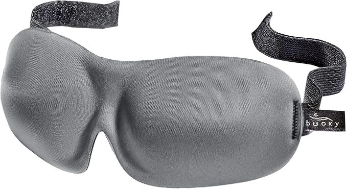 Bucky 40 Blinks No Pressure Eye Mask for Travel & Sleep