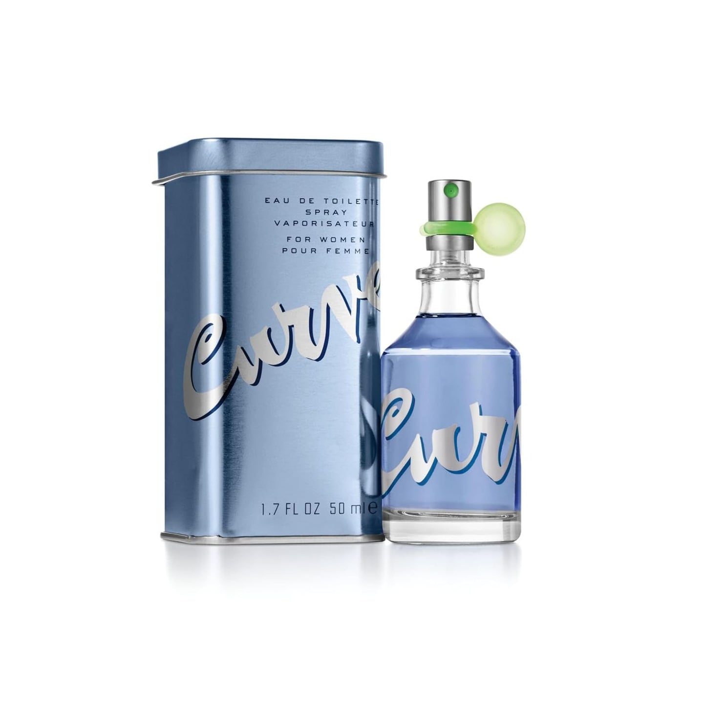 Curve Eau De Toilette Perfume Spray, Fragrance for Women, 1.7 fl oz