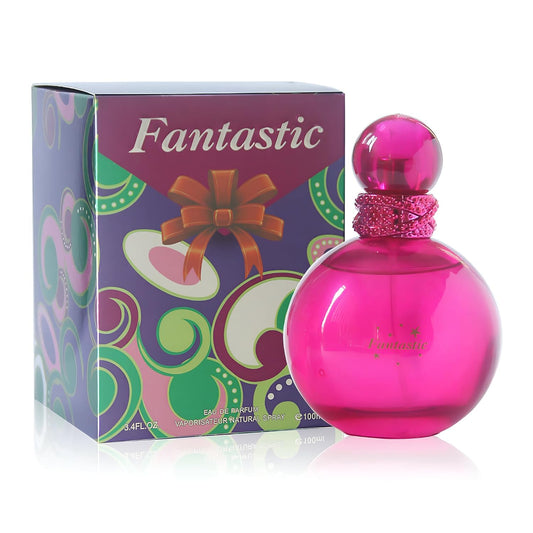Women's Fantastic Perfume Fresh Scent Eau de Parfum 3.4 Flo Oz Natural Spray Fragrance for all Day Used