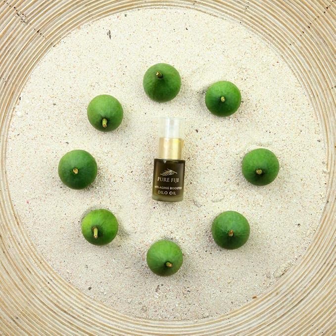 PURE FIJI Dilo Oil Anti-Aging Face Oil - Anti Aging Serum Moisturizer for Women and Man - Vitamin E and Vitamin A Serum Natural Moisturizing DILO Facial Oil, 0.5 oz