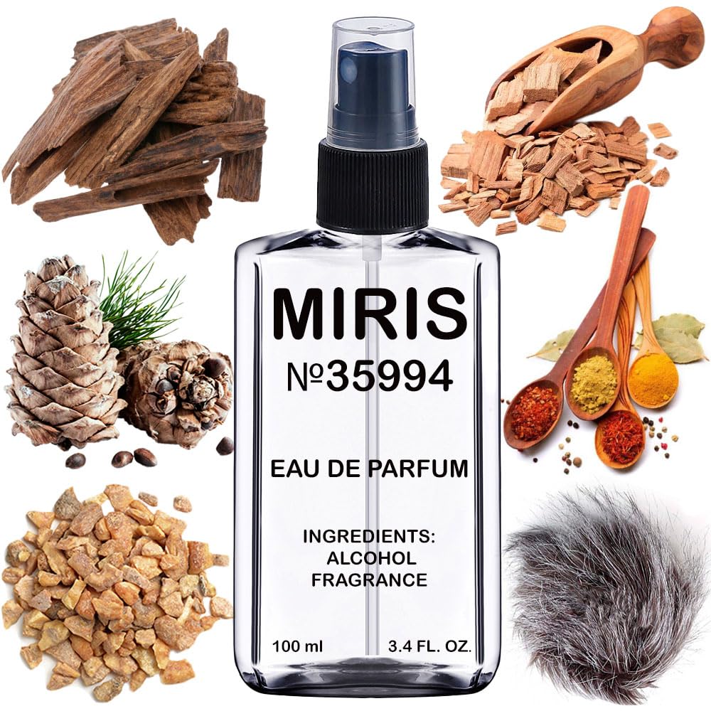 MIRIS No. 35994, Inspired by Santal Blush, Long-Lasting Eau de Parfum for Women, Spray 3.4 Fl Oz / 100 ml