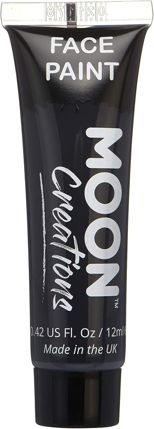 Face & Body Paint by Moon Creations - 0.40fl oz - Black