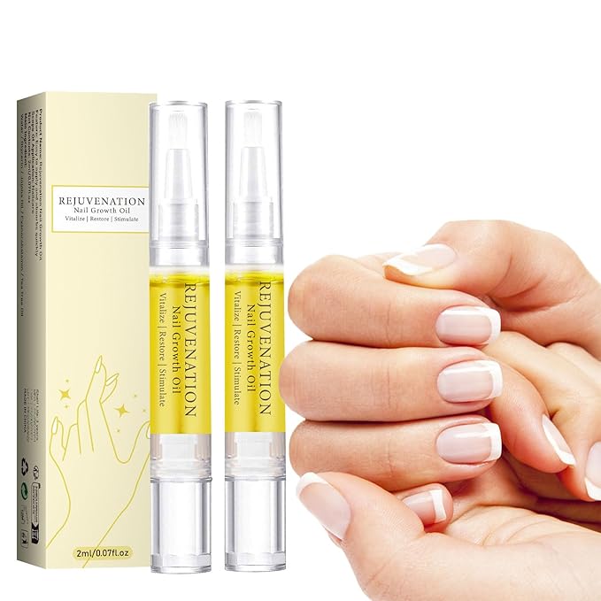 Nail Nutrition Oil Pen Nail Treatment Cuticle Revitalizer Oil Nail Growth Oil for Repairing and Strengthening Peeling and Broken Fine Nails