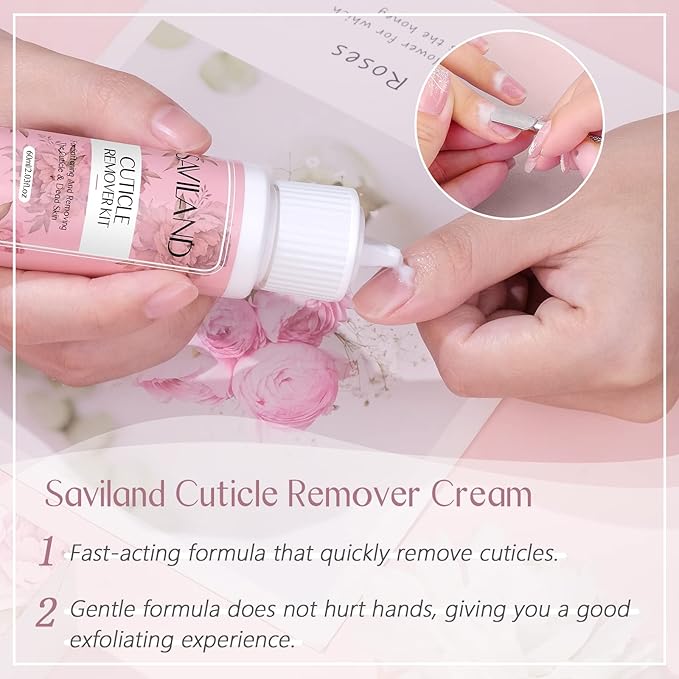 SAVILAND Cuticle Remover and Cuticle Oil Pens