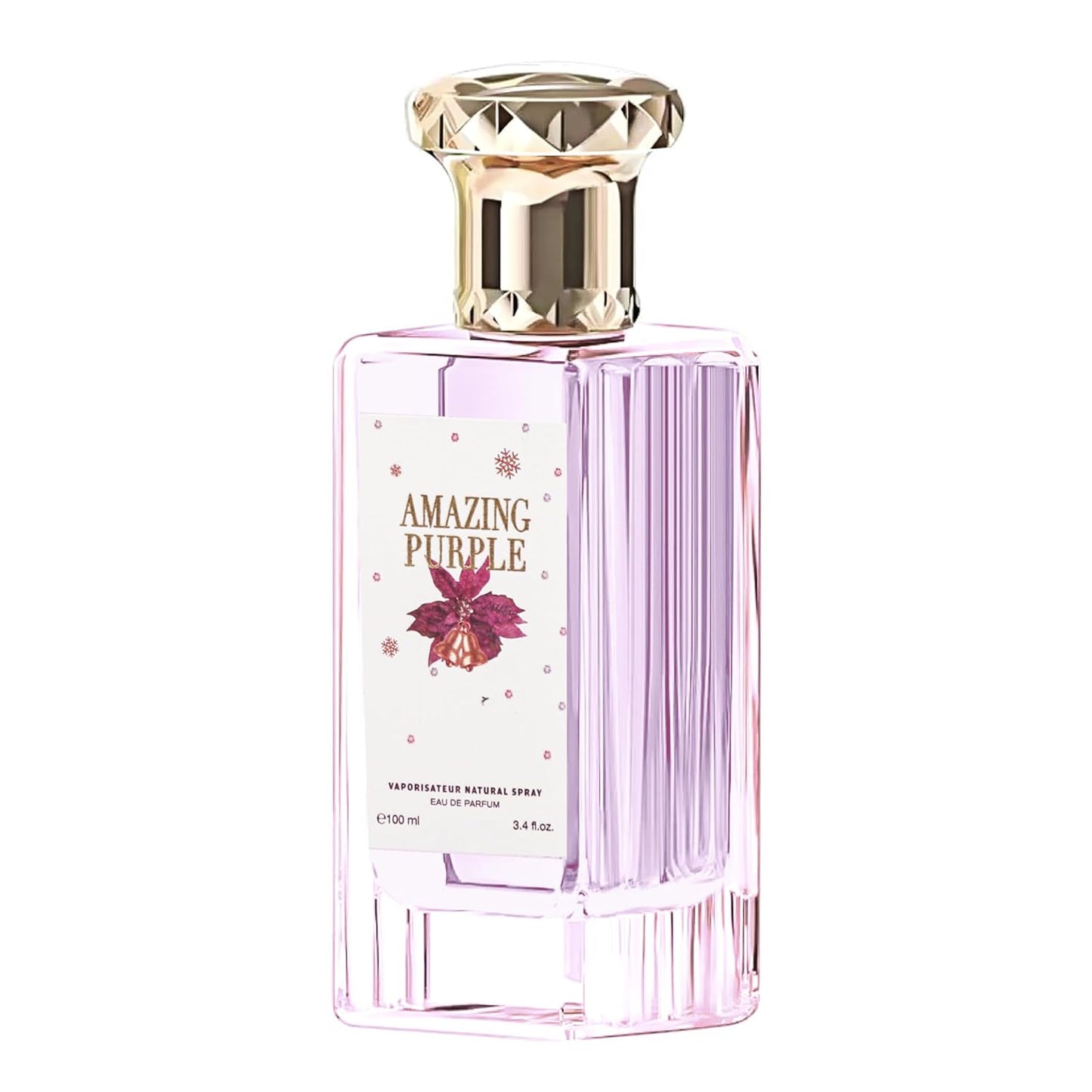 Hybrid & Company Women Amazing Purple Pour Femme Eau De Parfum Vaporisateur Natural Spray 3.4 Fl Oz
