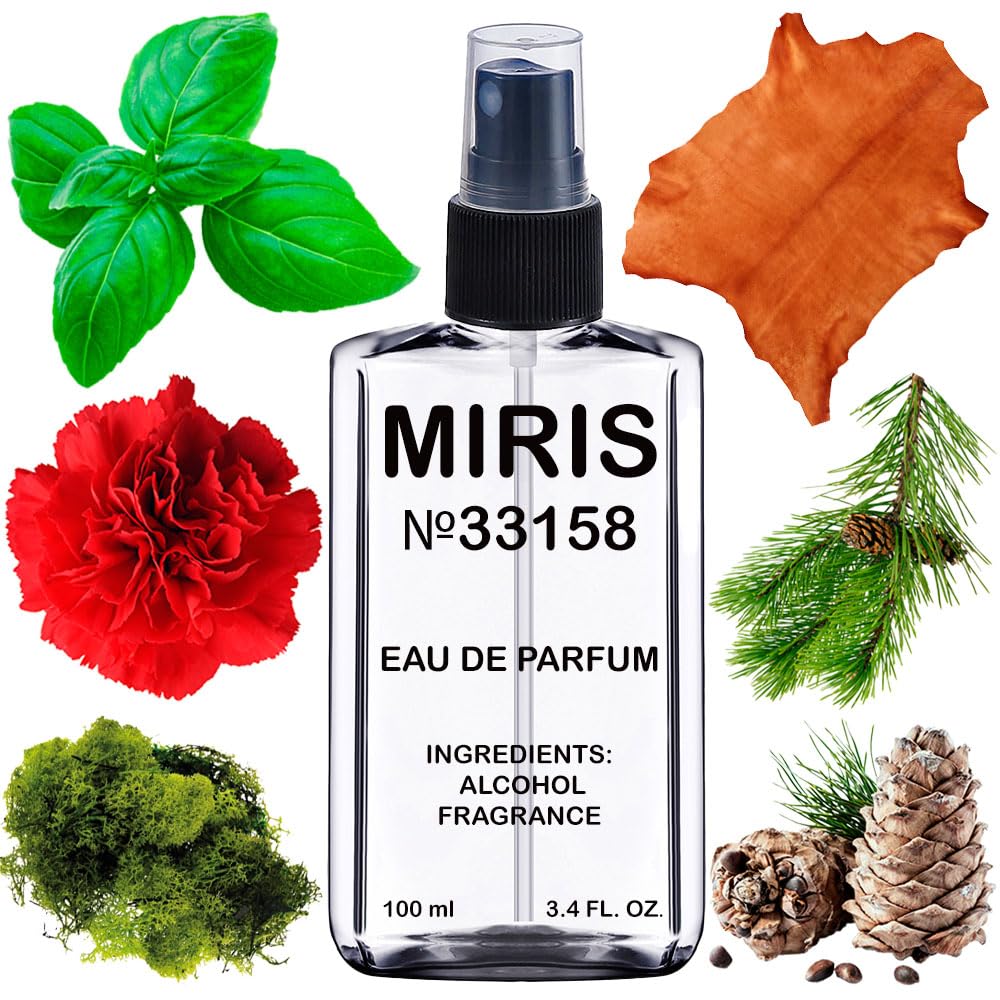 MIRIS No. 33158, Inspired by One Man Show, Long-Lasting Eau de Parfum for Men, Spray 3.4 Fl Oz / 100 ml
