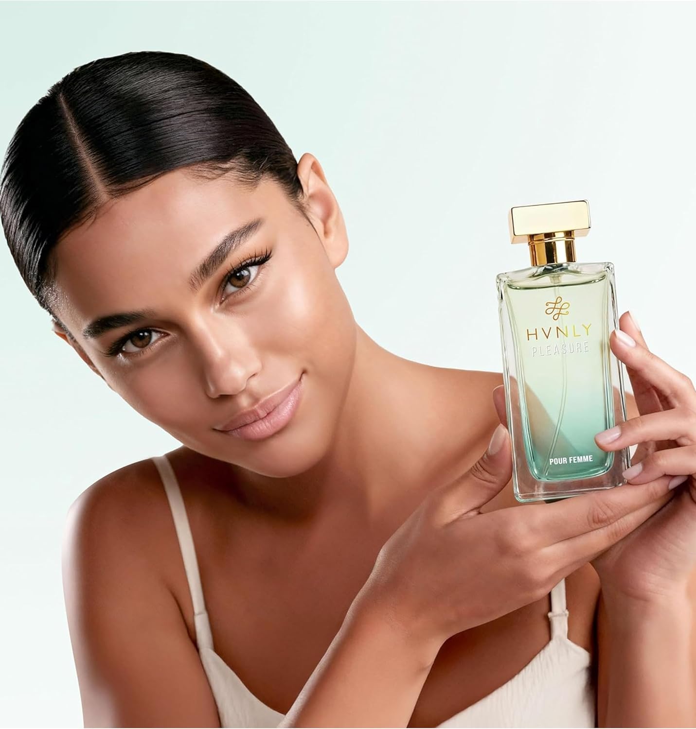 HVNLY Pleasure EDP | Perfume For Women | An Ideal Gift | Long Lasting Premium Fruity Floral Fragrance | Cherry, Strawberry,Patchouli | Best For Night Out & Casual Wear | 3.4 fl.oz