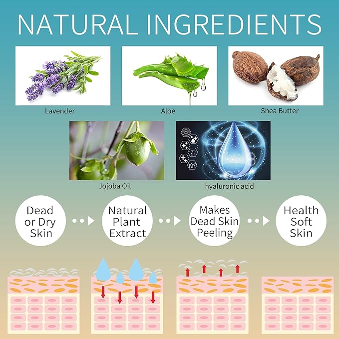 5 Pack Foot Peeling Mask,Exfoliator Peel Off Calluses Dead Skin Callus Remover,Foot Mask for Dry Cracked Feet,Foot Peel Mask for Men and Women Feet Peeling Mask for Mothers Day Gifts