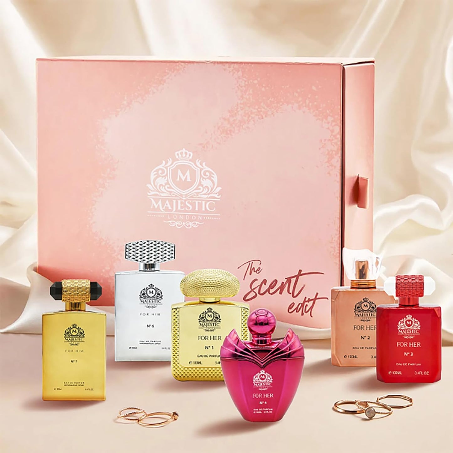 Majestic For Her No2 - Perfume for Women with Vanilla and Patchouli - Woody, Spicy, Amber, Fruity Fragrance - 3.4 oz EDP Spray