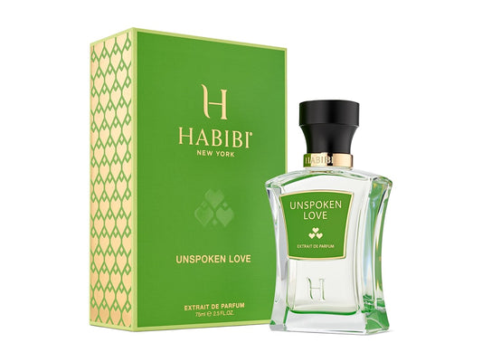 H HABIBI Unspoken Love Long-Lasting Arabian Perfumes for Women, Eau de Parfum for Women (2.5 Oz) Floral & Woody Perfume with Pear, Magnolia, Jasmine, Rose, Sandalwood & Musk