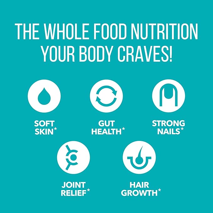 Natures Plus Collagen Peptides - 20 Stick Packets - Hair, Skin, Nail & Joint Health, Immune System Support - Non-GMO, Gluten Free - 20 Servings