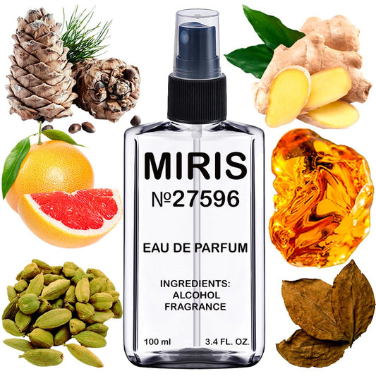 MIRIS No. 27596, Inspired by The One, Long-Lasting Eau de Parfum for Men, Spray 3.4 Fl Oz / 100 ml