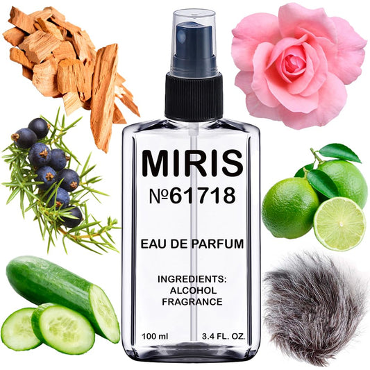 MIRIS No. 61718, Inspired by Roses on Ice, Long-Lasting Unisex Eau de Parfum for Women & Men, Spray 3.4 Fl Oz / 100 ml