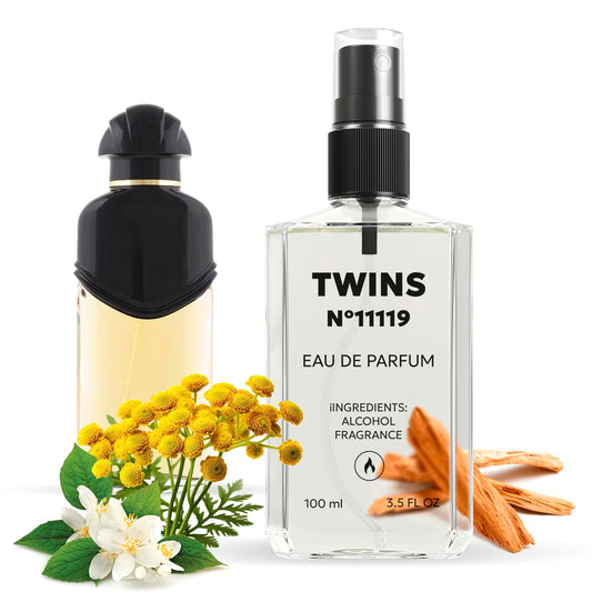TWINS Impression of Magie Noire | Perfume for Women Eau de Parfum | No.11119 | 3.4 Fl Oz / 100 ml