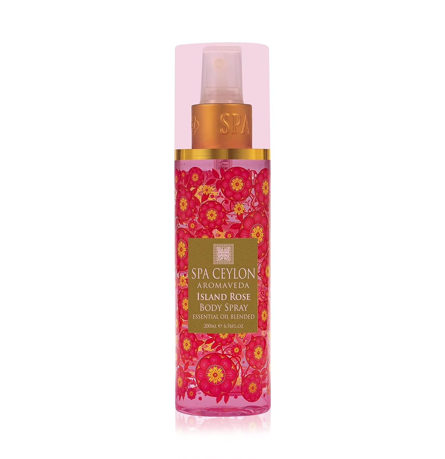 SPA CEYLON Floral Body Spray (200 ml, Island Rose)