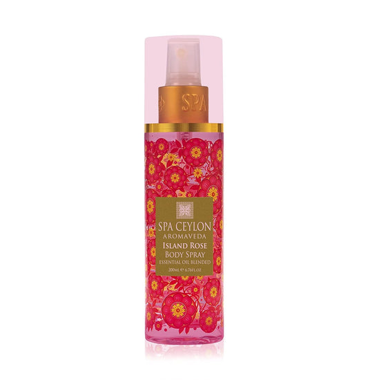 SPA CEYLON Floral Body Spray (200 ml, Island Rose)