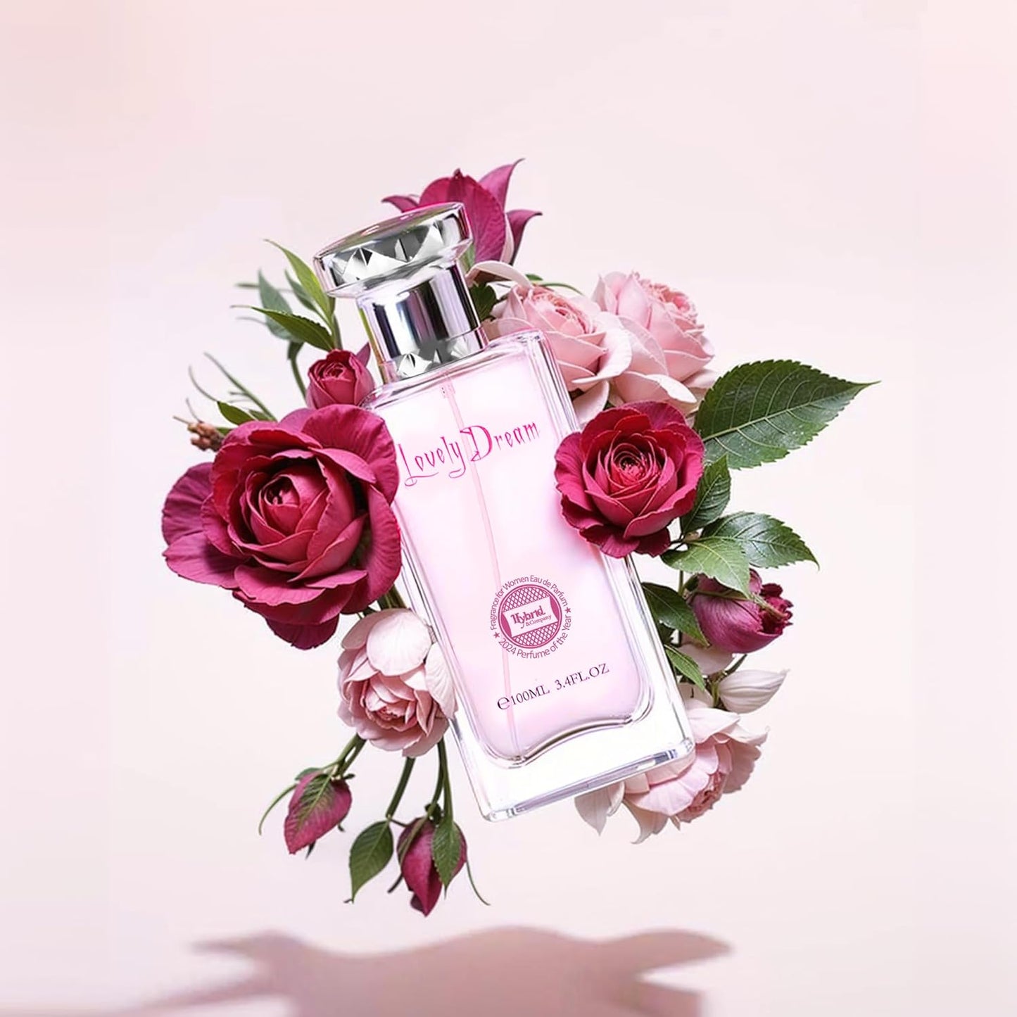 Hybrid & Company Women Lovely Dream Can Pour Femme Eau De Parfum Vaporisateur Natural Spray 3.4 Fl Oz