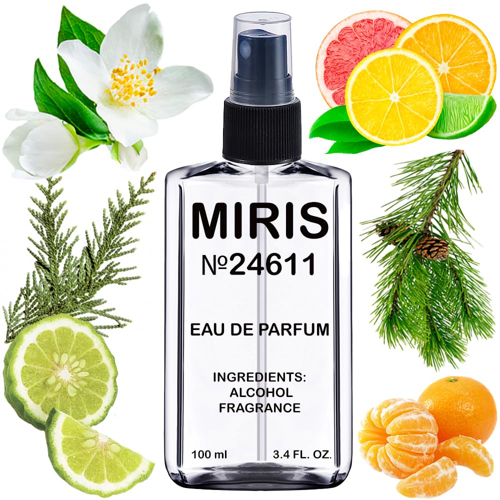 MIRIS No. 24611, Inspired by Paradiso, Long-Lasting Eau de Parfum for Women, Spray 3.4 Fl Oz / 100 ml