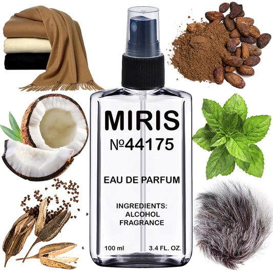 MIRIS No. 44175, Inspired by Velvet Haze, Long-Lasting Unisex Eau de Parfum for Women & Men, Spray 3.4 Fl Oz / 100 ml