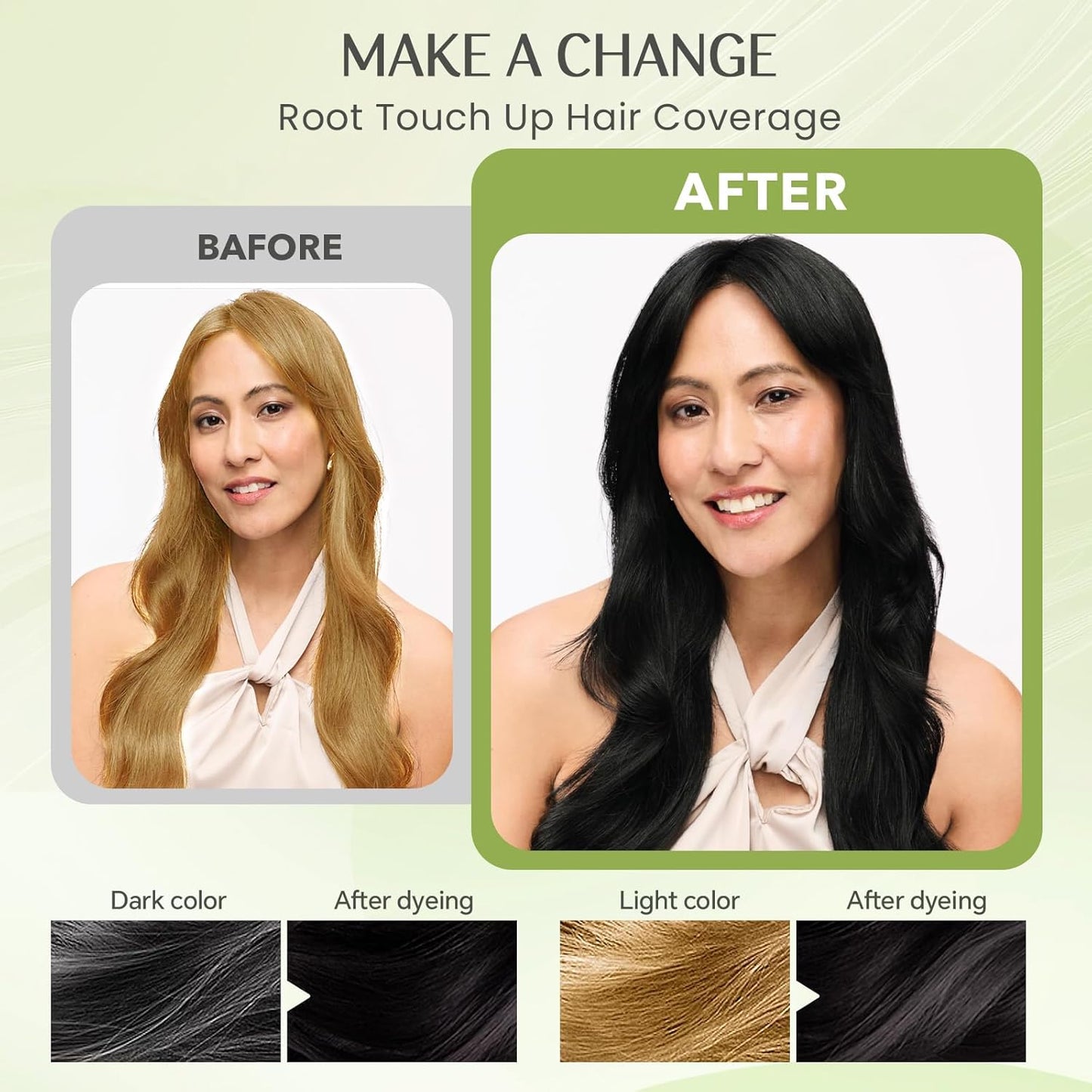 Black Hair Dye Shampoo 3 in 1, 100% Gray Reducing, Instant Hair Color for Gray Hair Coverage, Natural Black Shampoo Hair Dye for Women & Men, Easy To Use & Lasts 3-4 Weeks & All Hair Types, 16.9 fl.oz