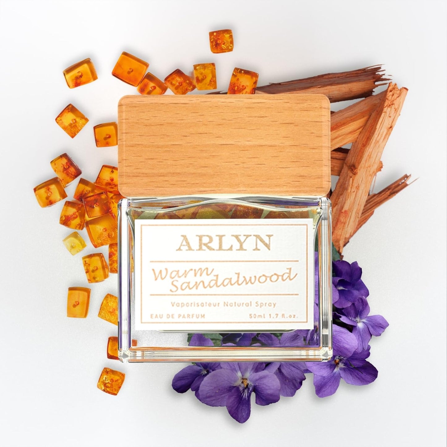 ARLYN Warm Sandalwood Eau De Parfum Inspired by Le Lab Fragrances' San tal 33, Perfume for Men & Women, Luxury Fragrance - Vegan, Cruelty-Free, and Eco-Conscious (1.7oz / 50ml)