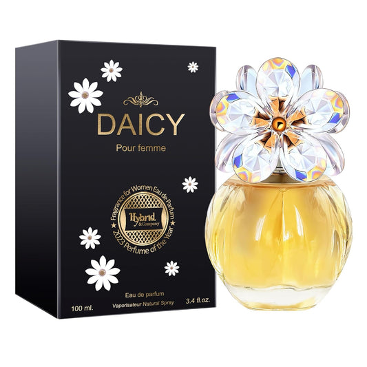 Hybrid & Company Daicy Natural Spray Fresh Floral Scent Eau De Parfum, 3.4 Fl Oz