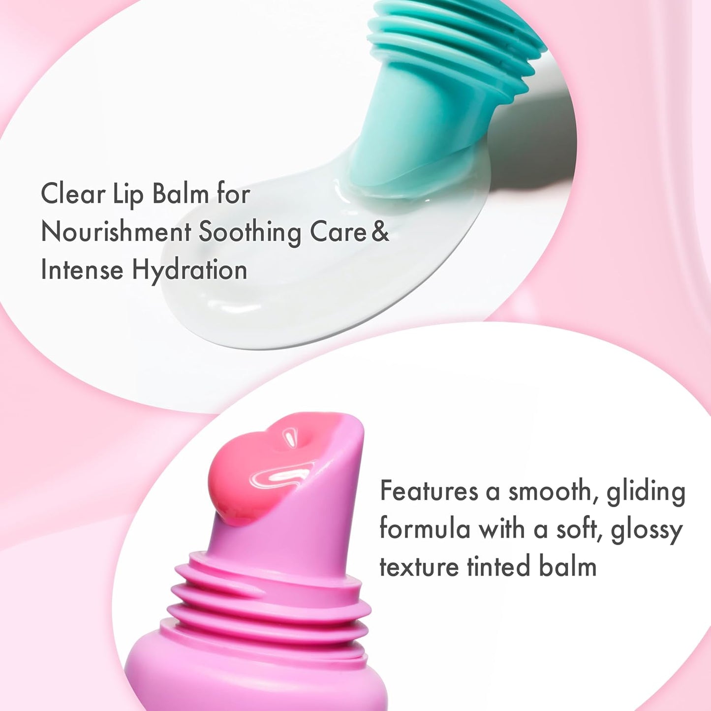 Amuse SEOUL Care Tint Lip Balm Keyring (03 Healthy Cherry) | Hydrating Lip Balm + Keychain, Rice Extract & Multi-Peptide Complex, Clear Glossy Finish | 0.21 oz