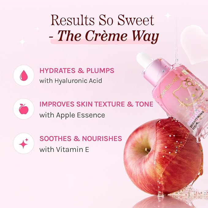 The Crème Shop x Hello Kitty Celebrate Brightening Serum - Klean Beauty, 2.9 Fl Oz, 1