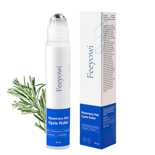 Rosemary Hair Growth Serum with Redensyl and Anagain – Roll On 25 ml, Thicker & Stronger Hair, Prevents Hair Fall & Stimulates Hair Follicles, Fights Hair Thinning & Hair Loss for All Hair Types