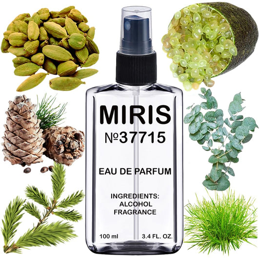 MIRIS No. 37715, Inspired by L.12.12 Blanc, Long-Lasting Eau de Parfum for Men, Spray 3.4 Fl Oz / 100 ml