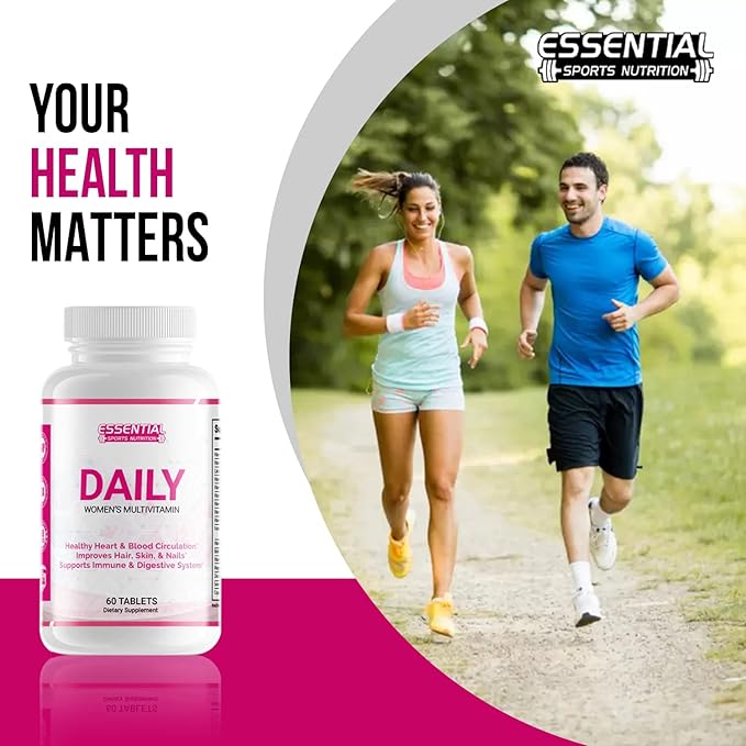 Multivitamins for Women Supplement-Includes Biotin -Vitamin A- Energy and Immune Support, to Improve Blood Circulation, Skin, Hair & Nails