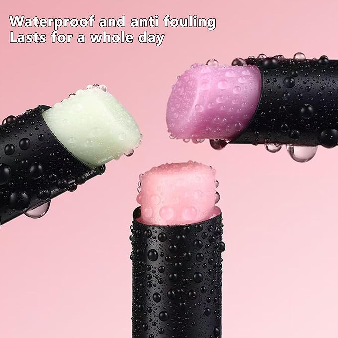 2 in 1 Moisturizing Tinted Lip Gloss Lip Balm Hydrating Glossy Hypoallergenic Natural Women Girls Teens Students Long Lasting Dry Lip Care Strawberries # 02