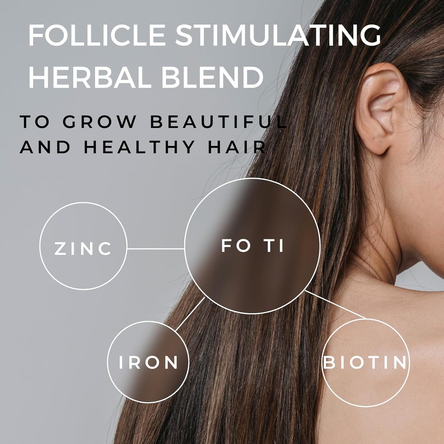 Ebony Medical Hair Regrowth Supplement for Women – Traction Alopecia & Thinning Hair Support – Follicle Repair, Stronger Hair Growth & Density – Keratin Boost, Natural Hair Vitamins – 30-Day Supply