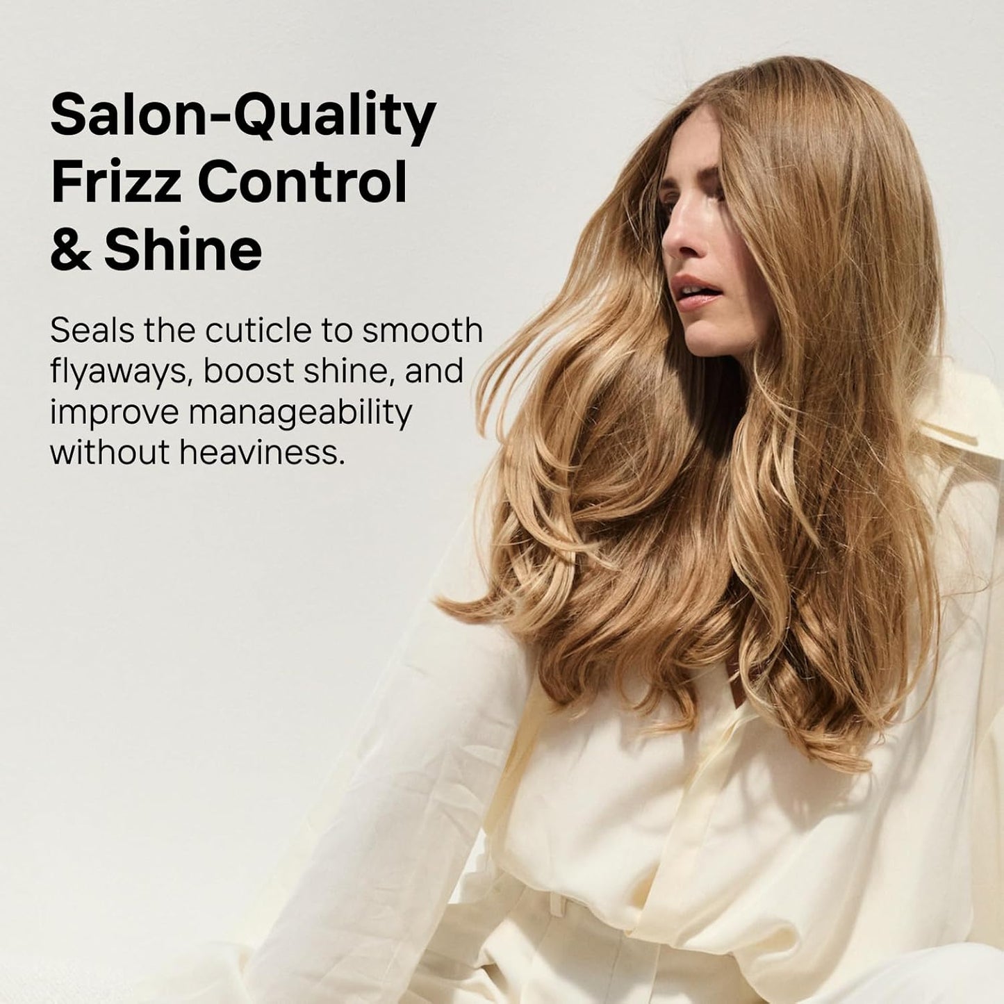 Artègo Good Society Free Shape Crystal Drops (3.4 oz) – Frizz Control Hair Serum for Smooth, Shiny, Heat-Protected Hair