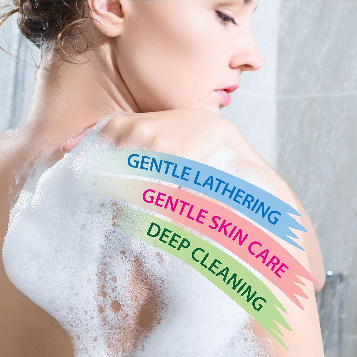 Dead Sea Collection Peach Body Wash for Women and Men - with Pure Dead Sea Minerals and Peach Extract - Cleanses and Moisturizes Skin - Pack of 2 (67.6 fl. oz)