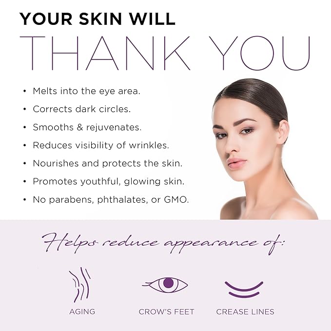 Azure Cosmetics Collagen & Vitamin C Anti Aging Eye Serum - Toning, De-Puffing Serum - Reduces Wrinkles, Fine Lines & Dark Circles - Minimizes Fatigue - Skin Care Made in Korea - 30mL / 1 fl.oz.