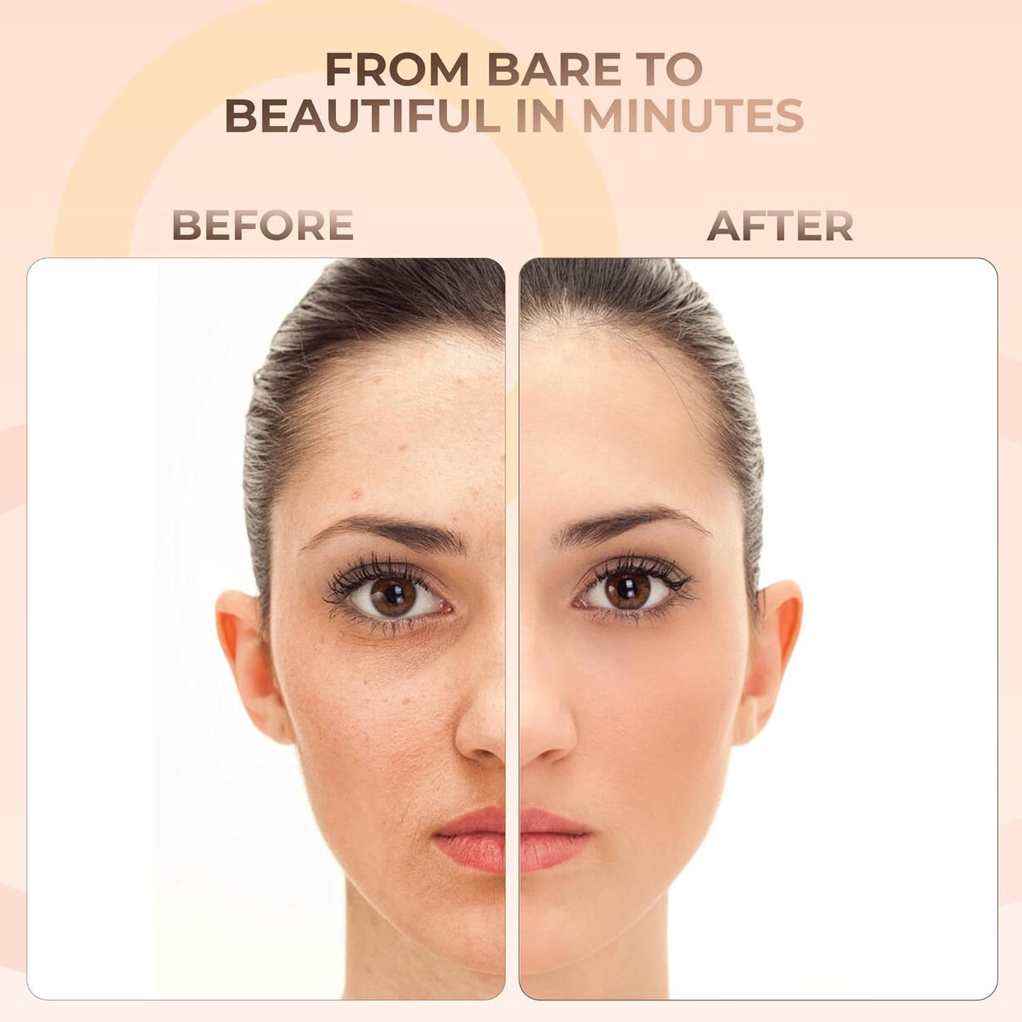 Warm Shade Foundation (30g Full Size Sifter Jar) Matte Mineral Makeup Loose Powder Foundation – Full Coverage, Natural Finish, Noncomedogenic, SPF 30