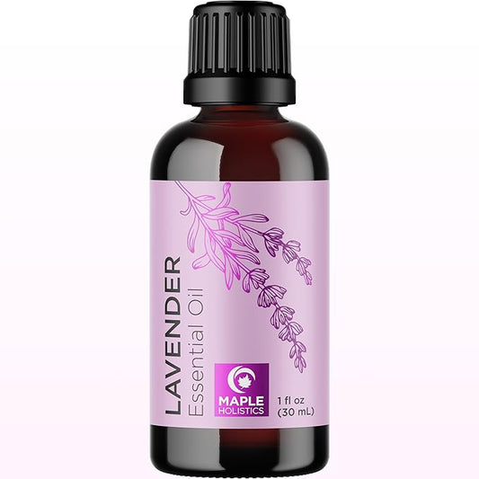 Pure Lavender Oil Essential - Premium for Hair Skin and Nails Aromatherapy Diffusers Humidifiers and Linens Plus Natural Bath Home Spa Self Care