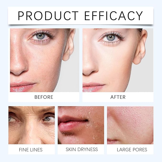 Ultra Hydrating Serum 3% - 30PCS Hyaluronic Acid Smoother Face Serum, Enriched Hyaluronic Acid, Collagen, Vitamin E Moisturizing, Plump, Fine Lines, Wrinkles, Repair for All Skin