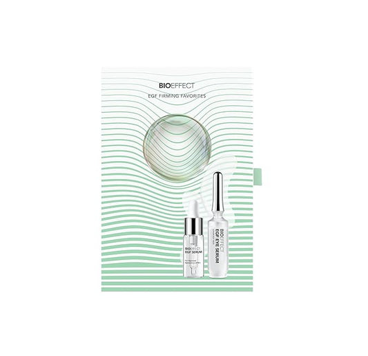BIOEFFECT EGF Serum, Eye Serum, Eye Mask Skincare Set: Firming Favorites, with Barley Growth Factor