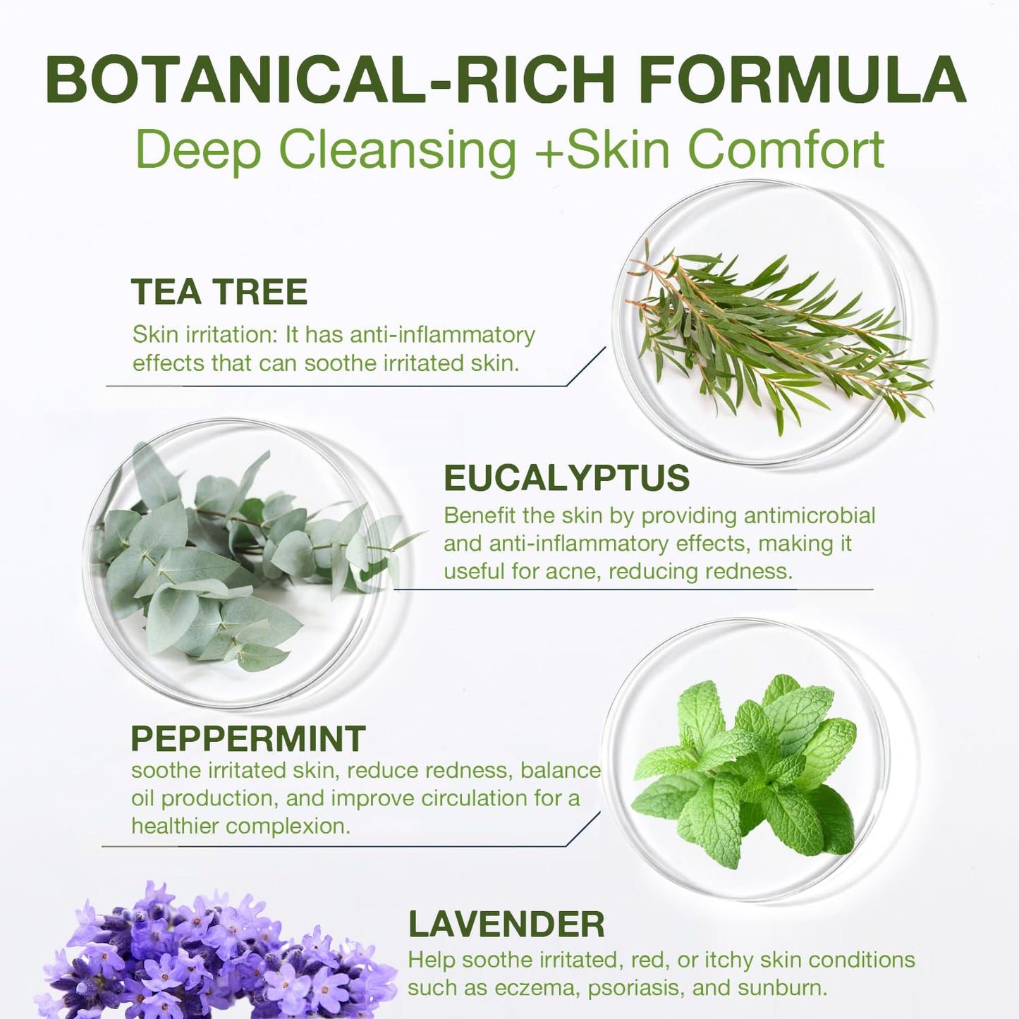 Tea Tree Antifungal Soap Bar – Body Wash for Face & Body Acne, Folliculitis, Jock Itch, Ringworm, Athlete’s Foot, Body Odor, Eczema – 2×4.1 oz