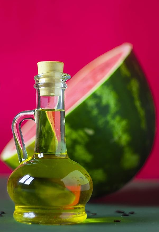 Watermelon Seed Oil - 16 oz - Pure, All Natural, Non-GMO, Unrefined, Carrier Oil - for Hair, Skin, Nails, Body, Feet, Arms, Legs, Dry Skin and More