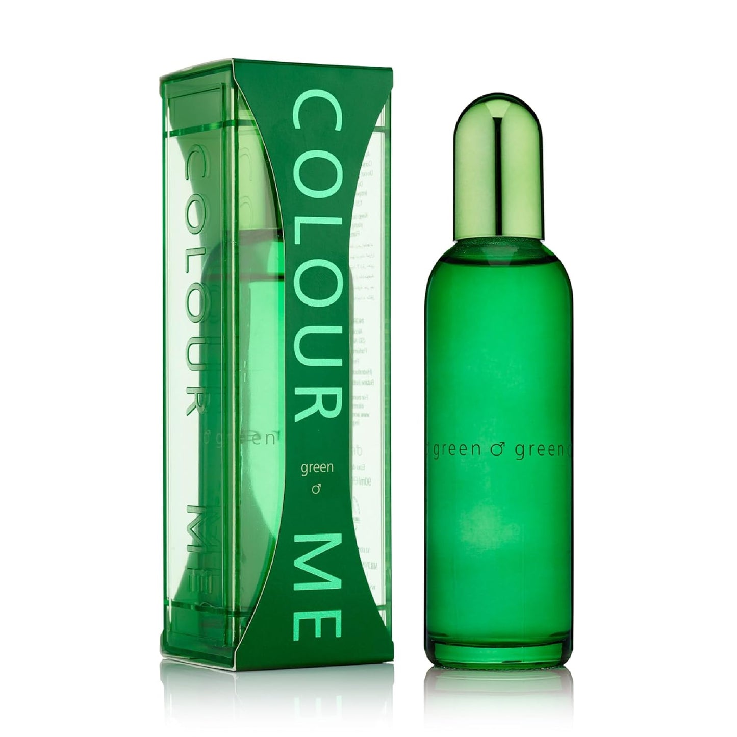 COLOUR ME Milton-Lloyd Green - Cologne for Men - Oriental Perfume for Men - Woody, Amber Fragrances - Mens Cologne - Long Lasting Perfume - 3 oz