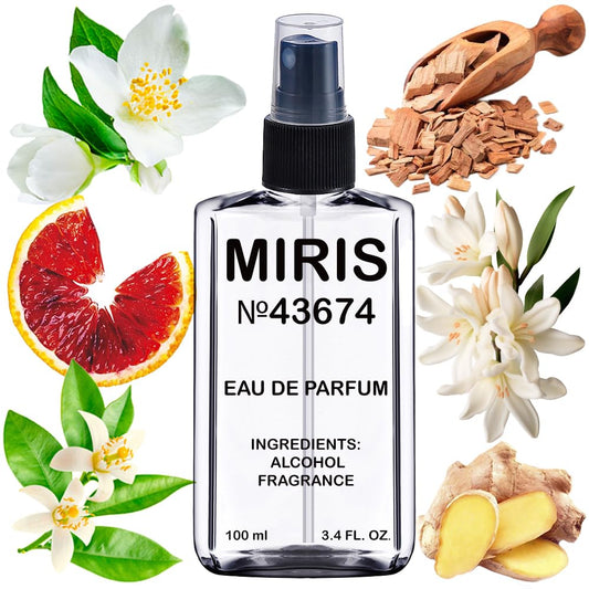 MIRIS No. 43674, Inspired by Twily, Long-Lasting Eau de Parfum for Women, Spray 3.4 Fl Oz / 100 ml
