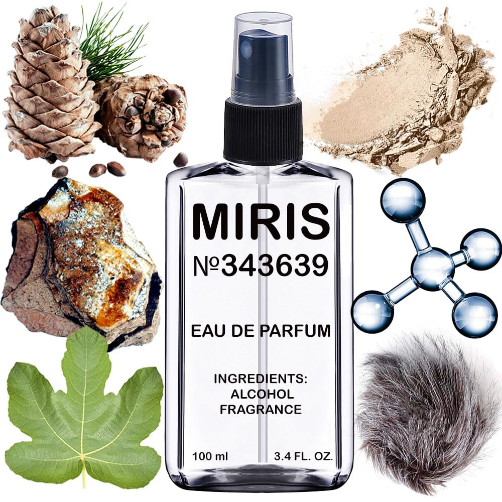 MIRIS No. 343639, Inspired by Casanova, Long-Lasting Unisex Eau de Parfum for Women & Men, Spray 3.4 Fl Oz / 100 ml
