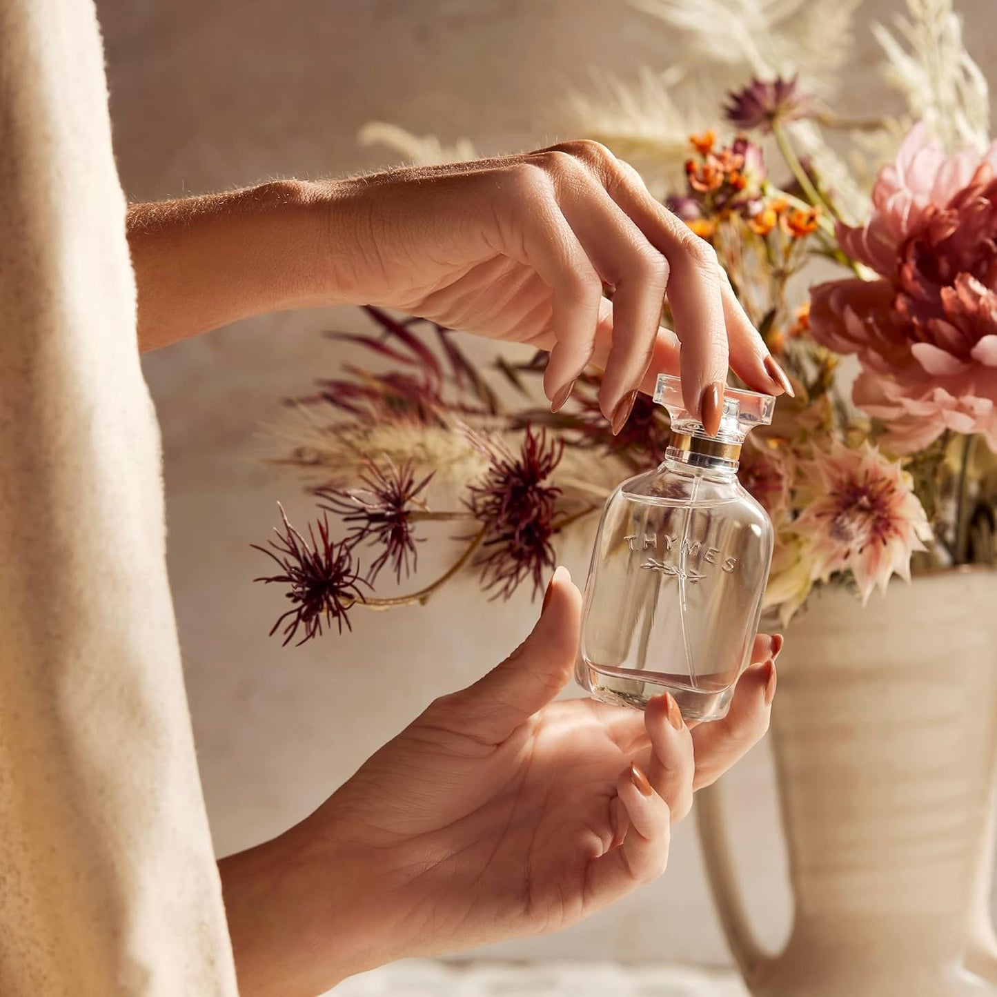 Thymes Sienna Sage Perfume - Fragranced Body Spray - Perfumes for Women with a Warm Fragrance (1.75 fl oz)