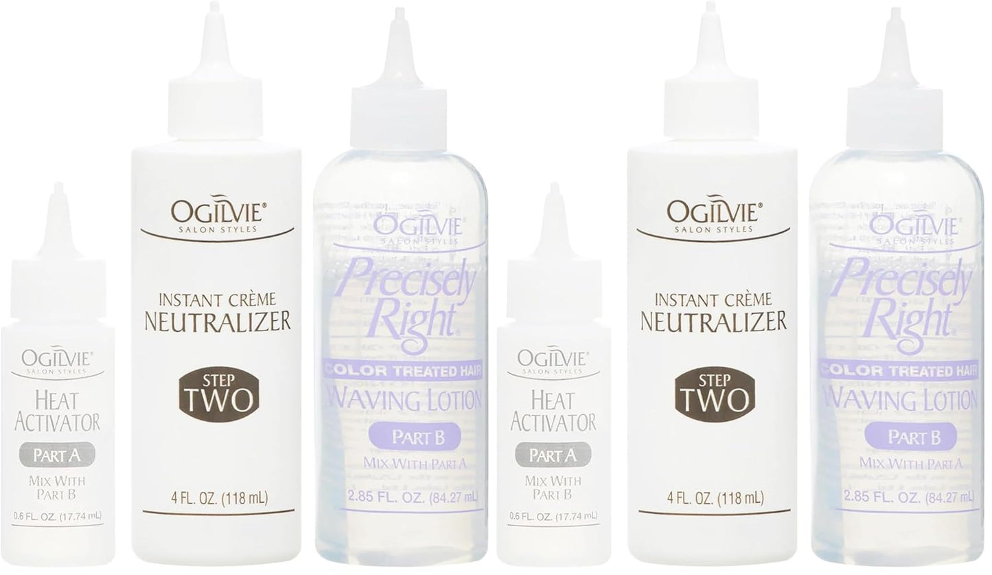Ogilvie Salon Styles Professional Conditioning Perm for Color Treated, Thin or Delicate Hair (Pack of 2)